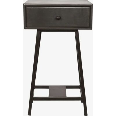 BePureHome Skybox Kommode - Schwarz - Vintage Stil - 70x45x30cm BePureHome Skybox Kommode - Schwarz - Vintage Stil - 70x45x30cm