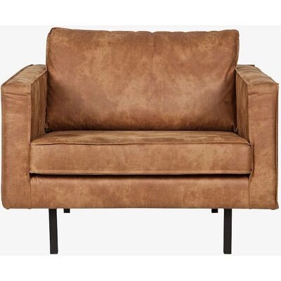 WOOOD Rodeo Cognac Gestoffeerde Stoel WOOOD Rodeo Cognac Gestoffeerde Stoel