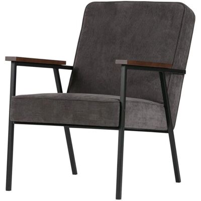 WOOOD - Sally Lounge Chair - Antracita - 60x70x73 cm WOOOD - Sally Lounge Chair - Antracita - 60x70x73 cm