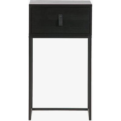 WOOOD Zola Nattbord - Metall og Gran - 74x40x35cm WOOOD Zola Nattbord - Metall og Gran - 74x40x35cm
