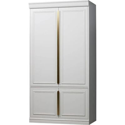 BePureHome Organize Kleiderschrank - Grau, 110x215x62cm BePureHome Organize Kleiderschrank - Grau, 110x215x62cm