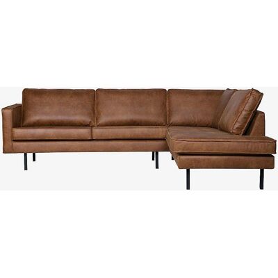 WOOOD Rodeo Cognac Hjørnesofa af Genbrugslæder - Sofa WOOOD Rodeo Cognac Hjørnesofa af Genbrugslæder - Sofa