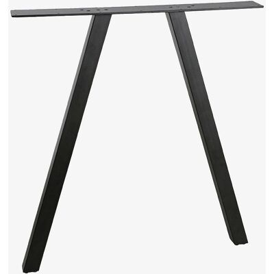 WOOOD Schwarzes Zwei-Positionen Metall Tischbein - Tabelle WOOOD Schwarzes Zwei-Positionen Metall Tischbein - Tabelle