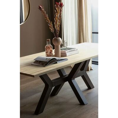 WOOOD - Plateau de Table en Bois 220cm - Marron - Publicité WOOOD - Plateau de Table en Bois 220cm - Marron - Publicité