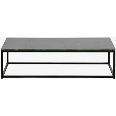 BePureHome Mellow Bijzettafel - Industriële Zwarte Marmeren 120x60cm BePureHome Mellow Bijzettafel - Industriële Zwarte Marmeren 120x60cm
