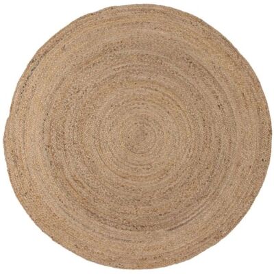 Woood Jute Matta Ross - 150cm Rund Naturlig Dekor Woood Jute Matta Ross - 150cm Rund Naturlig Dekor