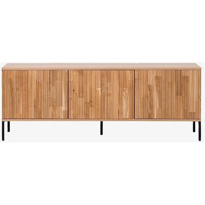 WOOOD New Gravure Beiges Eichen TV-Board - Sideboard, 150cm WOOOD New Gravure Beiges Eichen TV-Board - Sideboard, 150cm