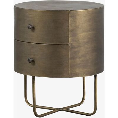 BePureHome Glossy Beistelltisch - Metall, Antikmessing - 48cm BePureHome Glossy Beistelltisch - Metall, Antikmessing - 48cm