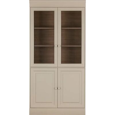 Vitrineskab - vtwonen Chow, grå, 105cm x 215cm Vitrineskab - vtwonen Chow, grå, 105cm x 215cm