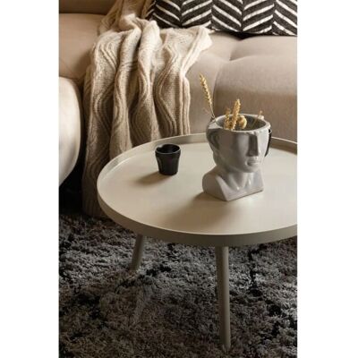 Woood Bijzettafel - Diameter 60cm - Hoogte 34cm - Hout Woood Bijzettafel - Diameter 60cm - Hoogte 34cm - Hout