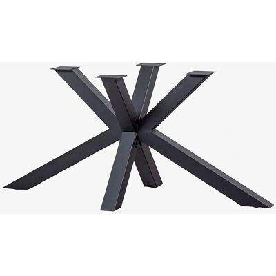 WOOOD Schwarzes Kreuz-Tischbein - Tischart WOOOD Schwarzes Kreuz-Tischbein - Tischart
