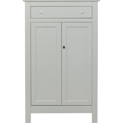 WOOOD Eva Garderobe - Lys Grå - 150cm H WOOOD Eva Garderobe - Lys Grå - 150cm H