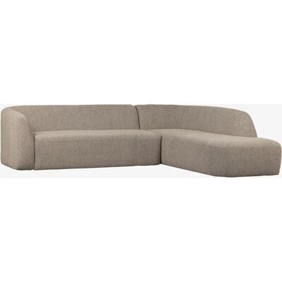 Canapé d'angle Beige WOOOD Sloping - Pièce Moderne et Confortable - Publicité Canapé d'angle Beige WOOOD Sloping - Pièce Moderne et Confortable - Publicité