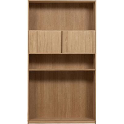 Vtwonen Modulair - Bücherregal 2 Türen Eiche Natur 199cm Vtwonen Modulair - Bücherregal 2 Türen Eiche Natur 199cm