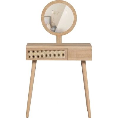 WOOOD Soof Beige Skandinavisk Stil Sminkebord - Møbel WOOOD Soof Beige Skandinavisk Stil Sminkebord - Møbel