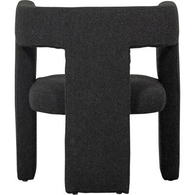 Woood Tiwa - Sessel - Weiche Bouclé-Polsterung - Modernes Design Woood Tiwa - Sessel - Weiche Bouclé-Polsterung - Modernes Design