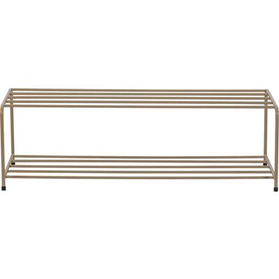 Woood Josse Modern Stalen Schoenenrek - Schoenopbergmeubel Woood Josse Modern Stalen Schoenenrek - Schoenopbergmeubel