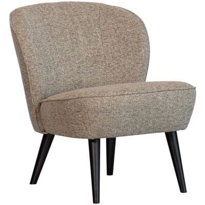 Fauteuil WOOOD Sara - Beige, 70x59x71cm - Meubles de salon - Publicité Fauteuil WOOOD Sara - Beige, 70x59x71cm - Meubles de salon - Publicité