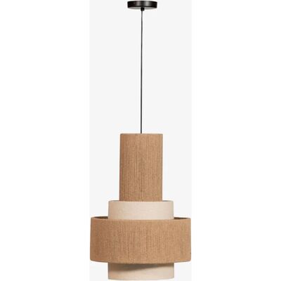 Woood Pelle - Rund hengelampe i naturlige fibre ø38cm Woood Pelle - Rund hengelampe i naturlige fibre ø38cm