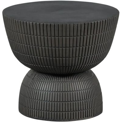 Mesa de café WOOOD Samson - Redonda de Fibreclay para Interiores Mesa de café WOOOD Samson - Redonda de Fibreclay para Interiores