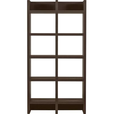 Étagère WOOOD Timo - Marron Foncé - 195cm de Hauteur - Publicité Étagère WOOOD Timo - Marron Foncé - 195cm de Hauteur - Publicité