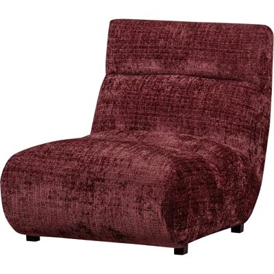 WOOOD Observe Sessel - Samtweicher Aubergine Modernes Möbel WOOOD Observe Sessel - Samtweicher Aubergine Modernes Möbel