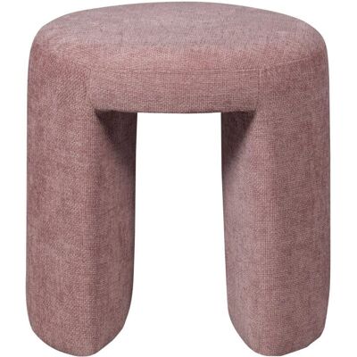 Woood Charlie - Moderner runder Stoffpouf - 45cm Woood Charlie - Moderner runder Stoffpouf - 45cm