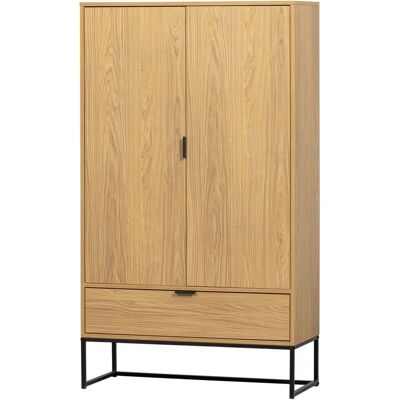 WOOOD Silas Stauraumschrank - Modern, Massivholz, 2 Türen WOOOD Silas Stauraumschrank - Modern, Massivholz, 2 Türen