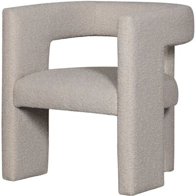 Fauteuil Beige Tiwa de WOOOD - Design Géométrique Moderne - Publicité Fauteuil Beige Tiwa de WOOOD - Design Géométrique Moderne - Publicité