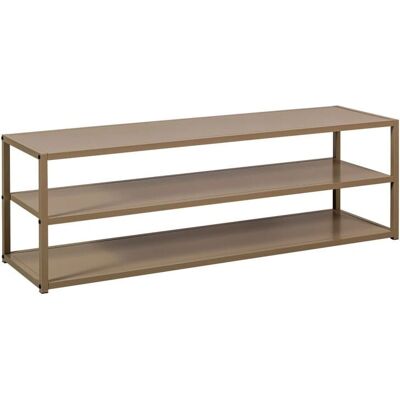 Woood Teun - Metall TV-Mobel - 120cm - Marron Argile - Fernsehtisch Woood Teun - Metall TV-Mobel - 120cm - Marron Argile - Fernsehtisch