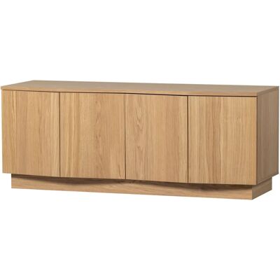 Woood Zuma - Trä TV-möbel med 4 dörrar - 52x133cm Woood Zuma - Trä TV-möbel med 4 dörrar - 52x133cm