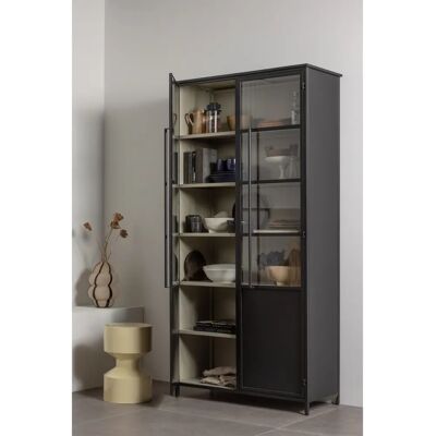 Woood Hidde - Rund metallbord - 30cm - Beige Woood Hidde - Rund metallbord - 30cm - Beige
