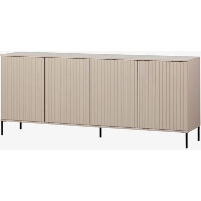 Woood Modell Gravure Kommode - Massives Kiefernholz, 85x200x44cm Woood Modell Gravure Kommode - Massives Kiefernholz, 85x200x44cm