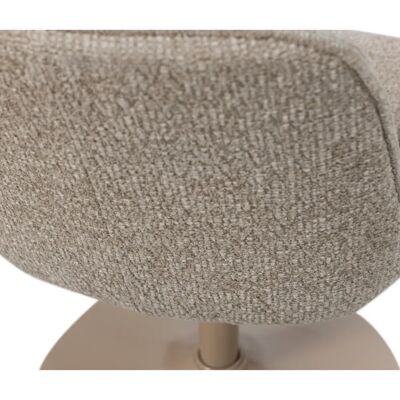 Woood Marten - Verstelbare beige barkruk Woood Marten - Verstelbare beige barkruk