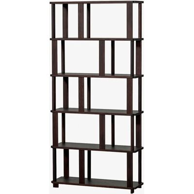 Woood Riss - Eichenregal - Modernes Design - 186cm Hoch Woood Riss - Eichenregal - Modernes Design - 186cm Hoch