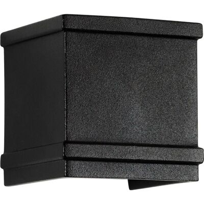 KS Verlichting Borgo - Zwart - Aluminium - GU10 Buitenwandlamp KS Verlichting Borgo - Zwart - Aluminium - GU10 Buitenwandlamp