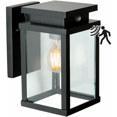 KS Verlichting Jersey Muurlamp - Bewegingssensor - Zwart - Buitenverlichting KS Verlichting Jersey Muurlamp - Bewegingssensor - Zwart - Buitenverlichting