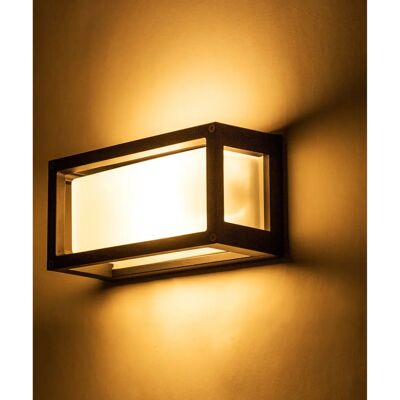 KS Verlichting Brick Zwarte Wandlamp - Wandlamp KS Verlichting Brick Zwarte Wandlamp - Wandlamp