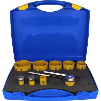 Profit Italia Lochsägen-Set - 19-76 mm Bi-Metall HSS Bohrer Profit Italia Lochsägen-Set - 19-76 mm Bi-Metall HSS Bohrer