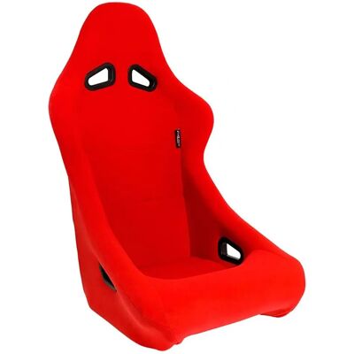 Sedia Sport AutoStyle Zandvoort - Rosso - Schienale Fisso - Con Slitte Sedia Sport AutoStyle Zandvoort - Rosso - Schienale Fisso - Con Slitte