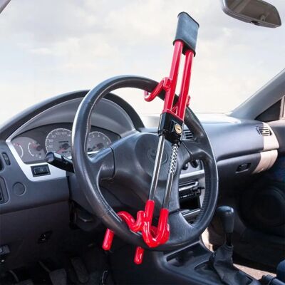 AutoStyle Sysl12 Verrou de Direction Heavy Duty - Voiture AutoStyle Sysl12 Verrou de Direction Heavy Duty - Voiture