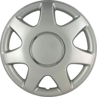 Autostyle 13-inch Zilveren Florida Velgenkappen Autostyle 13-inch Zilveren Florida Velgenkappen