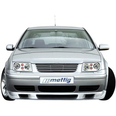 AutoStyle Embleemloze Voorkant Grille voor VW Bora 1999-2004 - Grille AutoStyle Embleemloze Voorkant Grille voor VW Bora 1999-2004 - Grille