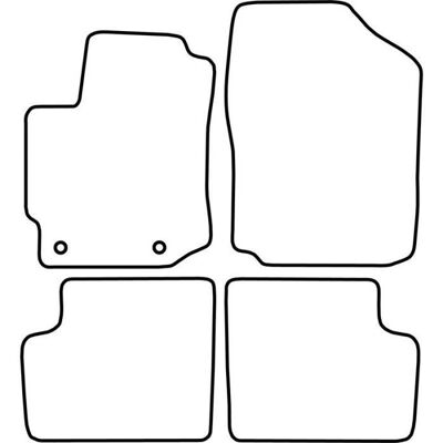 AutoStyle - Daihatsu Sirion II 2005-2012 - Tappetini auto AutoStyle - Daihatsu Sirion II 2005-2012 - Tappetini auto
