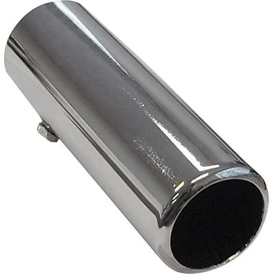 Rvs Chroom Uitlaatpijp - 50mm x 150mm - Voor 44-47mm Rvs Chroom Uitlaatpijp - 50mm x 150mm - Voor 44-47mm