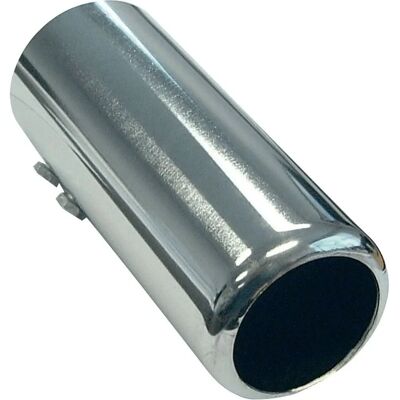 AutoStyle Uitlaatpijp - Diameter 60mm - Lengte 150mm - Rond - Montage 53-57mm - Chroom AutoStyle Uitlaatpijp - Diameter 60mm - Lengte 150mm - Rond - Montage 53-57mm - Chroom