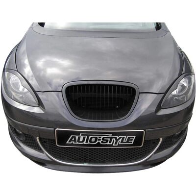 AutoStyle DX SG688 Fekete Matt Első Hűtőrács Seat Leon/Altea/Toledo 2005-2009 AutoStyle DX SG688 Fekete Matt Első Hűtőrács Seat Leon/Altea/Toledo 2005-2009