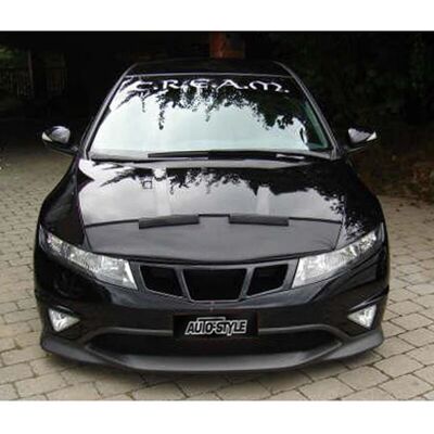 AutoStyle - Honda Civic 2006 - Nero - Cofano - Protettore cofano AutoStyle - Honda Civic 2006 - Nero - Cofano - Protettore cofano