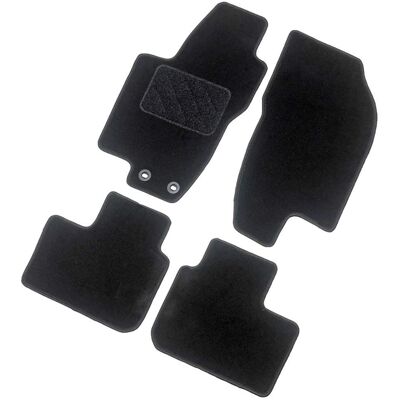Ford - Focus 2011-2015 - jehlovaný felt - Černá - Floor mats Ford - Focus 2011-2015 - jehlovaný felt - Černá - Floor mats