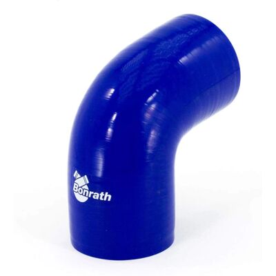 Bonrath BH E9057 Silikonschlauch 90° Bogen - 50mm Länge - 57mm Ø Bonrath BH E9057 Silikonschlauch 90° Bogen - 50mm Länge - 57mm Ø